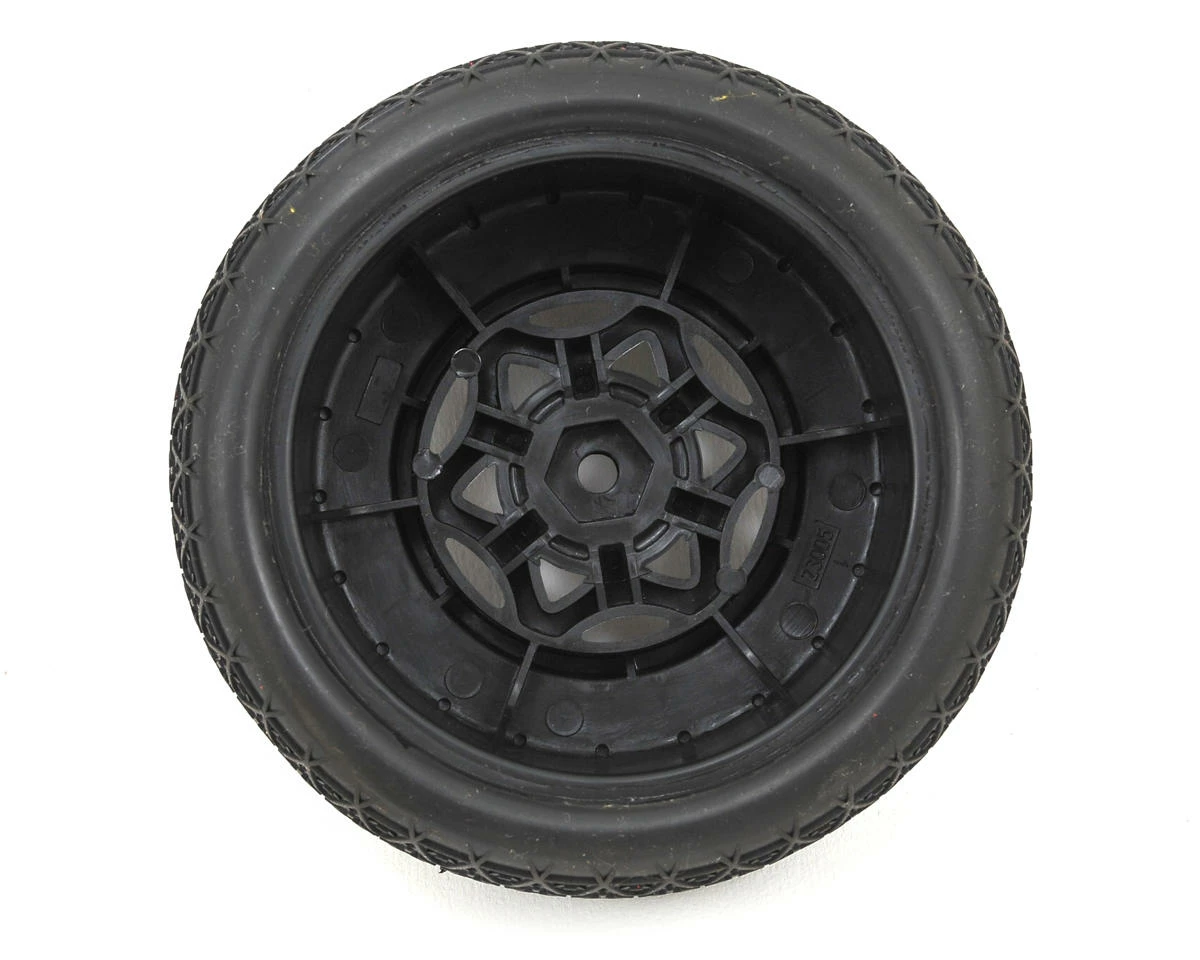 AKA Chain Link Wide SC Pre-Mounted Tires (SC5M) (2) (Black) (Soft) W/12mm Hex - Image 2