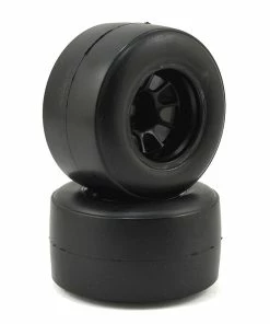 AM Arrowmax 14mm Hex Pre-Mounted F1 Rear Rubber Tires (2) (25 Shore)