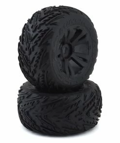 Arrma 4S BLX Minokawa LP Pre-Mounted 3.8" Monster Truck Tire (2) (Black)