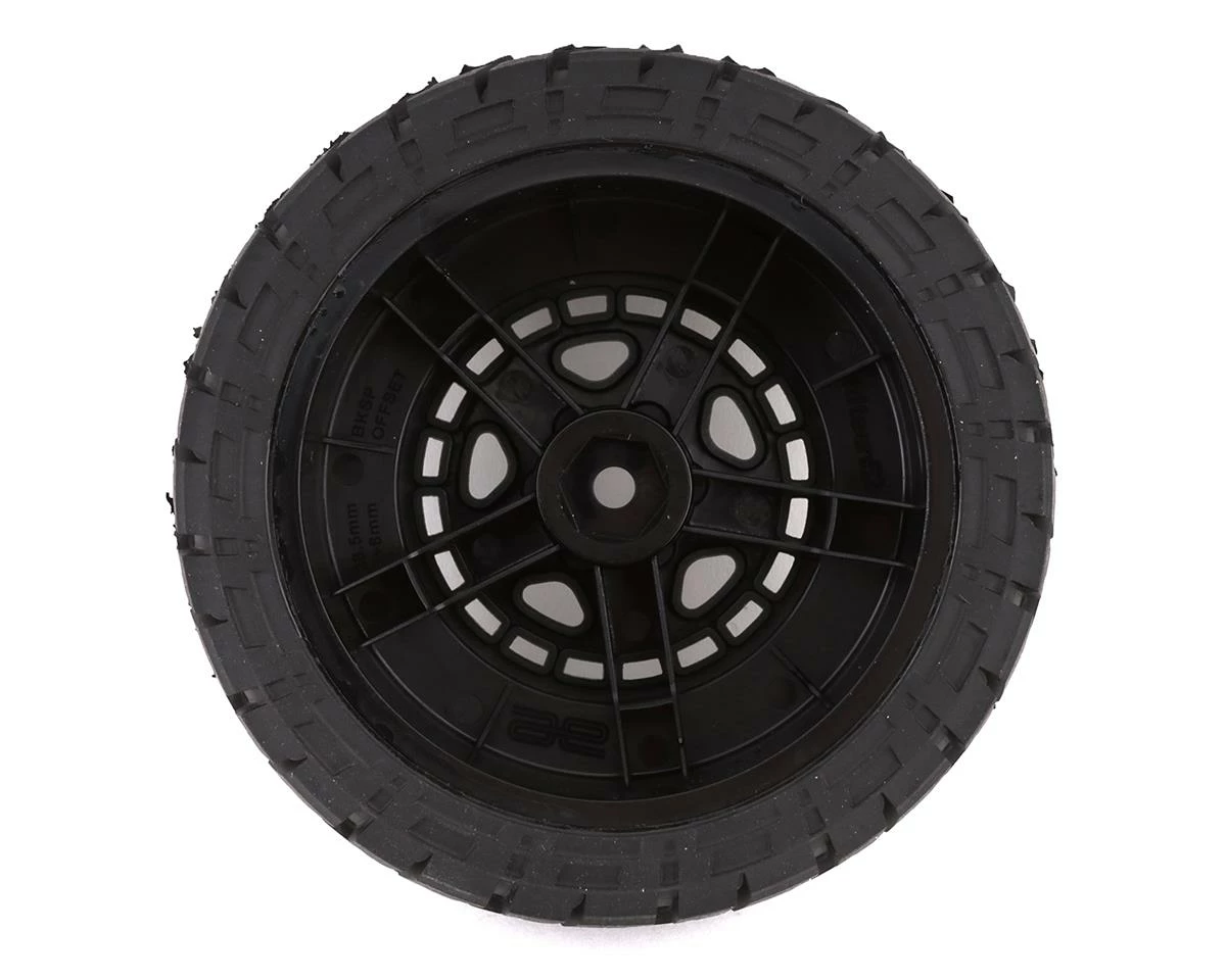 Team Associated Pro4 SC10 Pre-Mounted Off-Road Tires W/Fifteen52 Wheels (Black) 4 Team Associated Pro4 SC10 Pre-Mounted Off-Road Tires W/Fifteen52 Wheels (Black) - Image 2