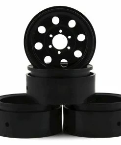 Element RC Duro 1.9” The Ocho Beadlock Crawler Wheels (Black) (4)