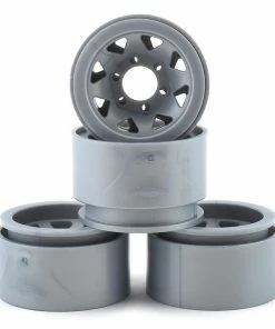 Element RC Duro 1.55” Trigon Wheels (Silver) (4)
