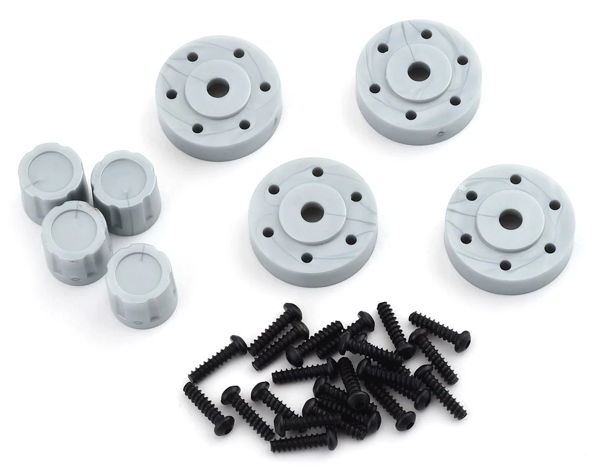 Element RC Duro 1.55” Trigon Wheels (Silver) (4) - Image 3