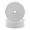 Team Associated 12mm Hex 2.2" "Slim" Front Buggy Wheels (White) (2) (B6)