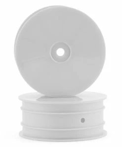 Team Associated 12mm Hex 2.2 4WD Front +1.5mm Buggy Wheels (2) (B74) (White)