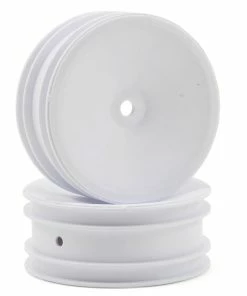 Team Associated 12mm Hex 2.2 Front Buggy Wheels (2) (B6) (White)