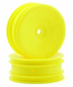 Team Associated 12mm Hex 2.2 Front Buggy Wheels (2) (B6) (Yellow)