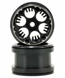 Axial VWS 2.2" Beadlock Rock Crawler Wheels (2) (Black)