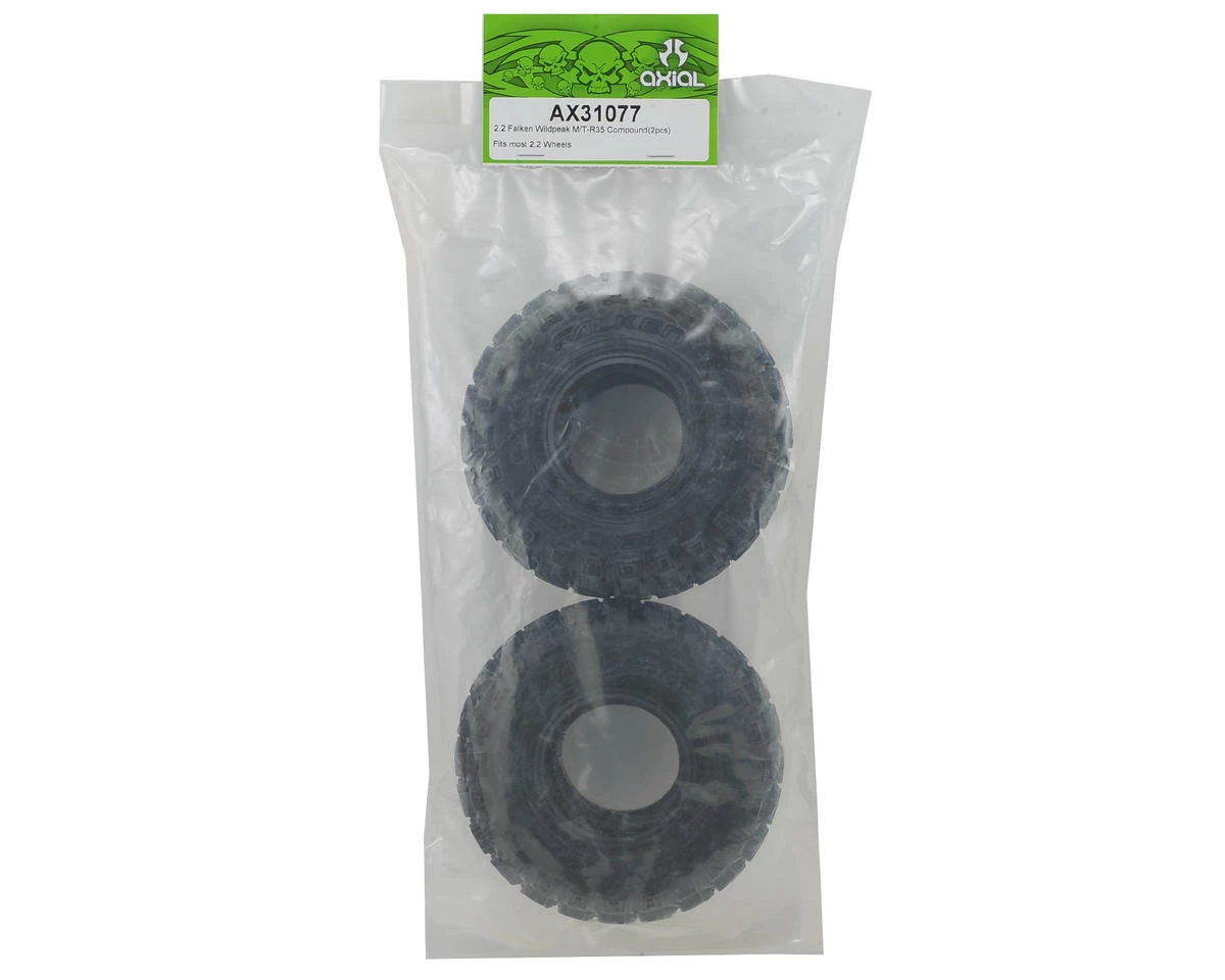 Axial Falken WildPeak M/T 2.2" Rock Crawler Tires (2) (R35) - Image 2
