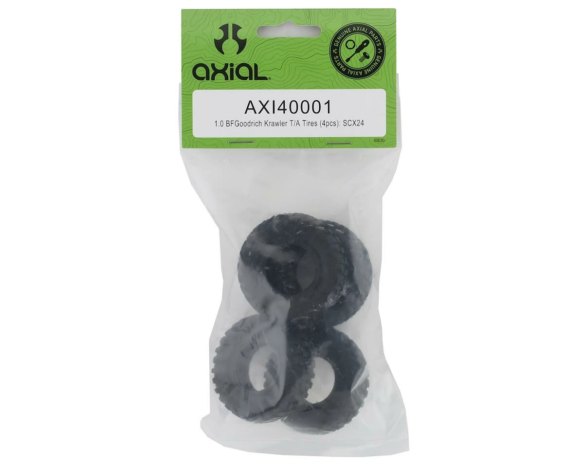 Axial SCX24 1.0" BFGoodrich Krawler T/A Tires (4) 4 Axial SCX24 1.0" BFGoodrich Krawler T/A Tires (4) - Image 2