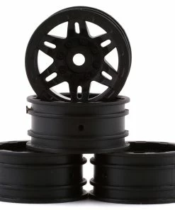 Axial SCX24 1.0" Rockster Wheels (Black) (4)