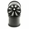 Axial 8 Spoke Oversize 1/8 Monster Truck Wheel (2) (Black)