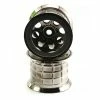 Axial 8 Hole Beadlock Monster Truck Wheel (2) (Black Chrome)