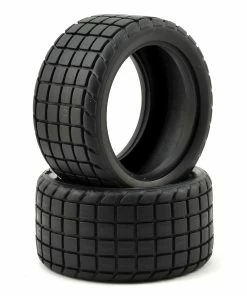 Custom Works Sticker 2 Dirt Oval Rear Tires (2) (Standard)