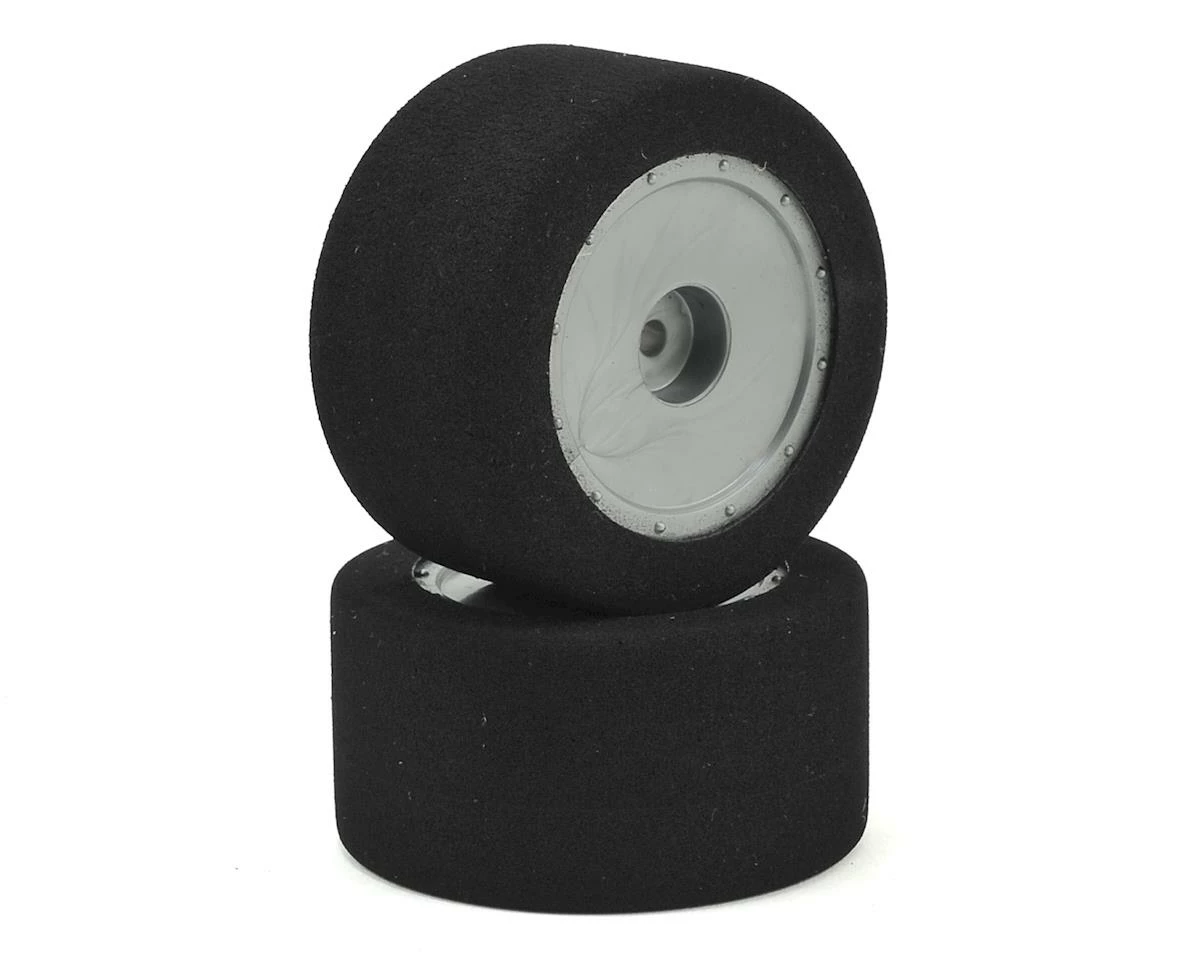 Custom Works Dirt Oval Rear Mounted Foam Tires (2) (X2)