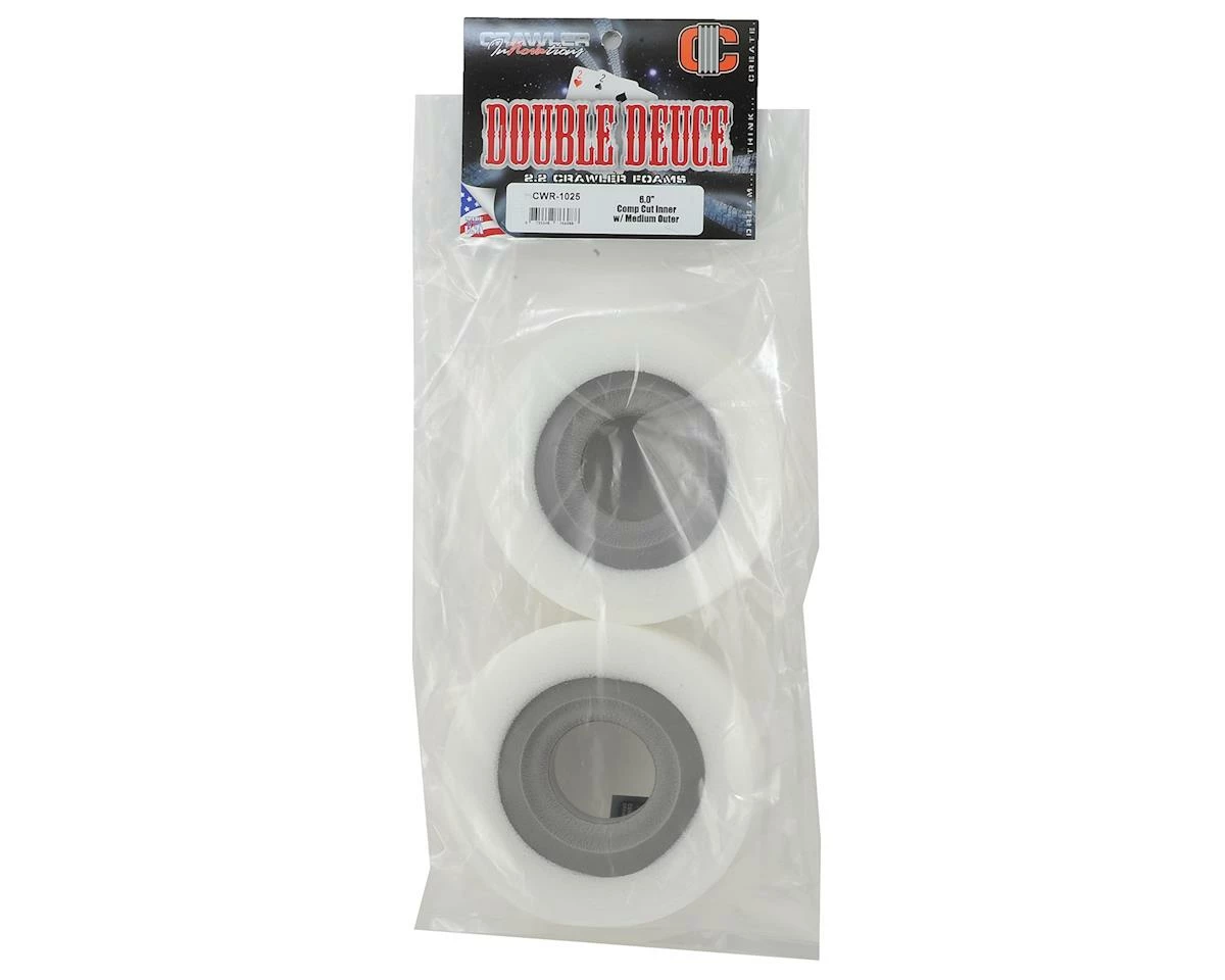 Crawler Innovations Double Deuce 6.0" 2.2 Crawler Foam W/Comp Cut Inner (2) (Medium Outer) 4 Crawler Innovations Double Deuce 6.0" 2.2 Crawler Foam W/Comp Cut Inner (2) (Medium Outer) - Image 2