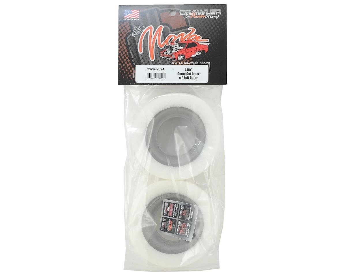 Crawler Innovations Lil Nova 4.50" Crawler Foam W/Comp Cut Inner (2) (Soft Outer) - Image 2