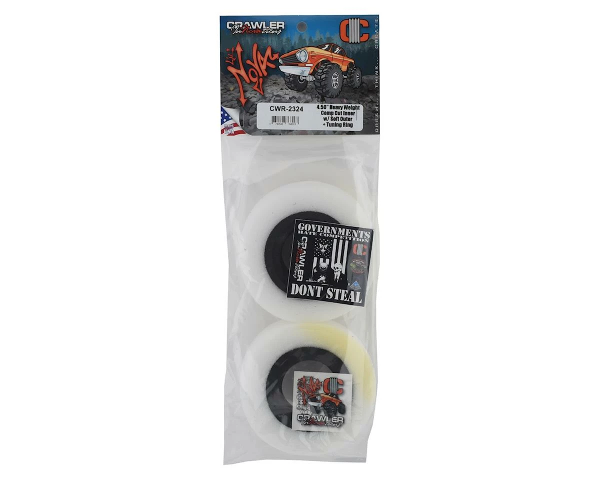 Crawler Innovations Lil Nova 4.50" Heavy Weight Crawler Foam W/Comp Cut Inner (2) (Soft Outer) - Image 2