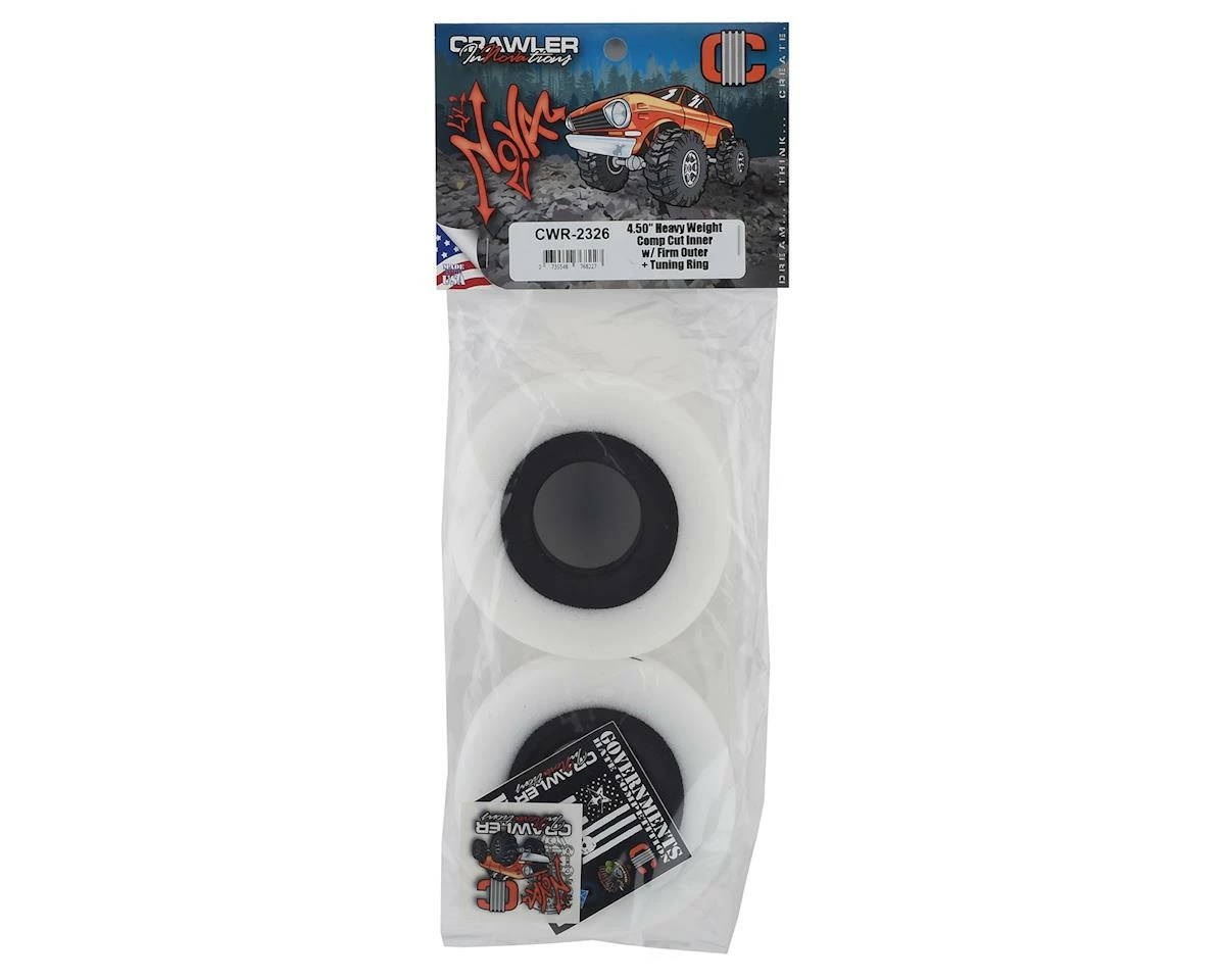 Crawler Innovations Lil Nova 4.50" Heavy Weight Crawler Foam W/Comp Cut Inner (2) (Firm Outer) - Image 2