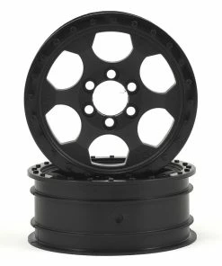 Crawler Innovations Double Deuce 6 Bolt 2.2 Crawler Wheel (Black) (2) (1.0 Wide)