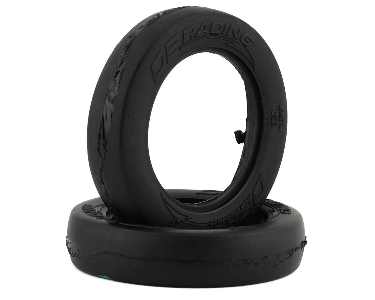 DE Racing Accelerator LP Low Profile Drag Racing Front Tires W/Inserts (Clay) 3 DE Racing Accelerator LP Low Profile Drag Racing Front Tires W/Inserts (Clay)