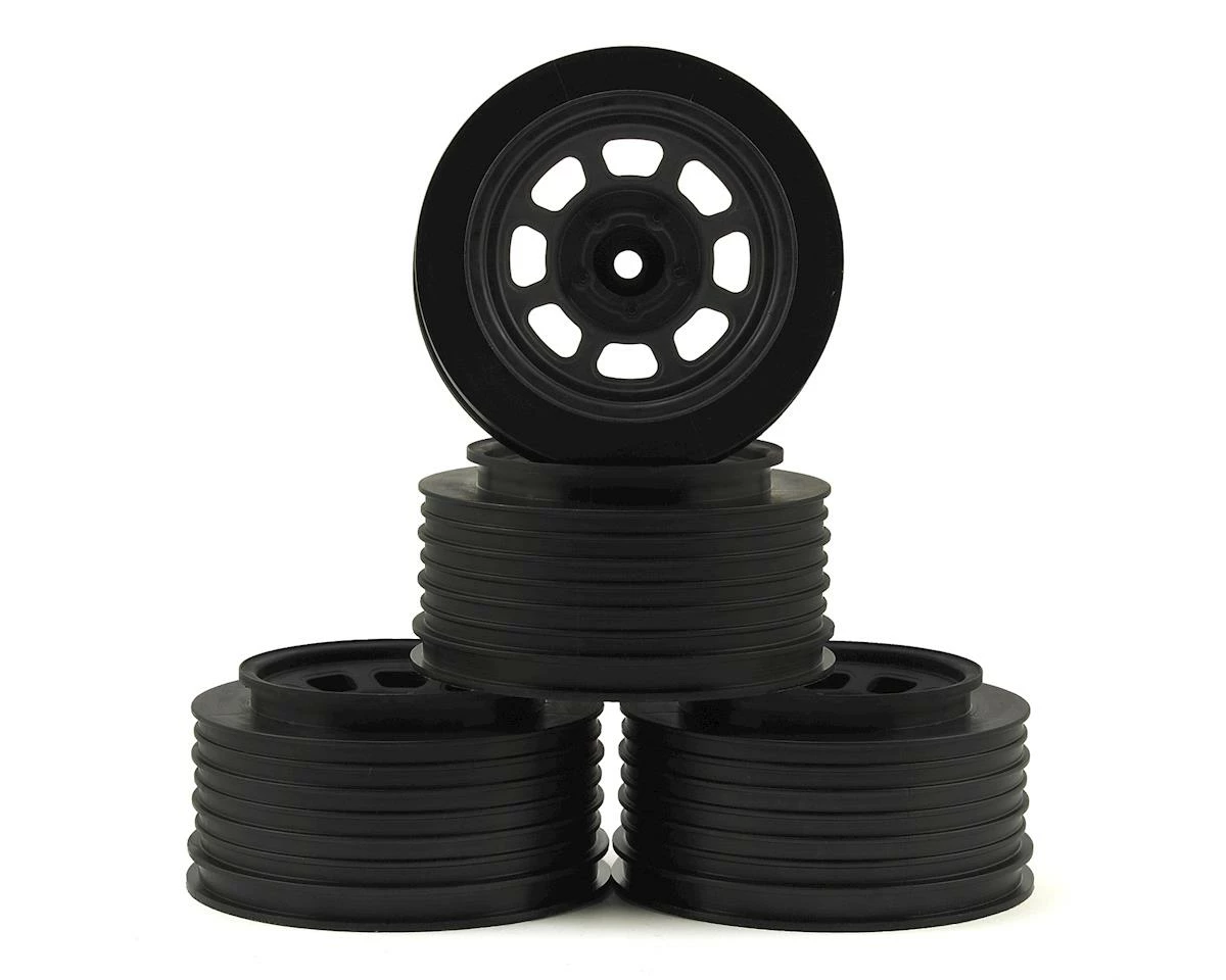 DE Racing Speedway SC Short Course Dirt Oval Wheels (Black) (4) (19mm Backspace) (Slash Front) W/12mm Hex 3 DE Racing Speedway SC Short Course Dirt Oval Wheels (Black) (4) (19mm Backspace) (Slash Front) W/12mm Hex