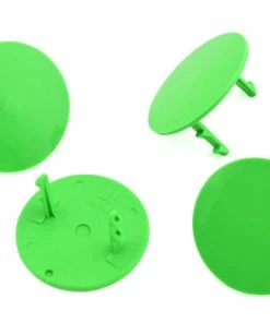 DE Racing Gambler Dirt Oval Mud Plugs (Green) (4)