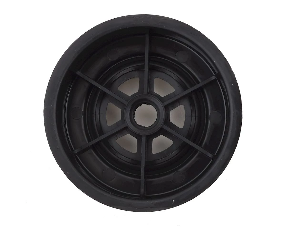 DE Racing Gambler 3/8" Bearing Front Wheels (Custom Works/GFRP) (Black) 4 DE Racing Gambler 3/8" Bearing Front Wheels (Custom Works/GFRP) (Black) - Image 2
