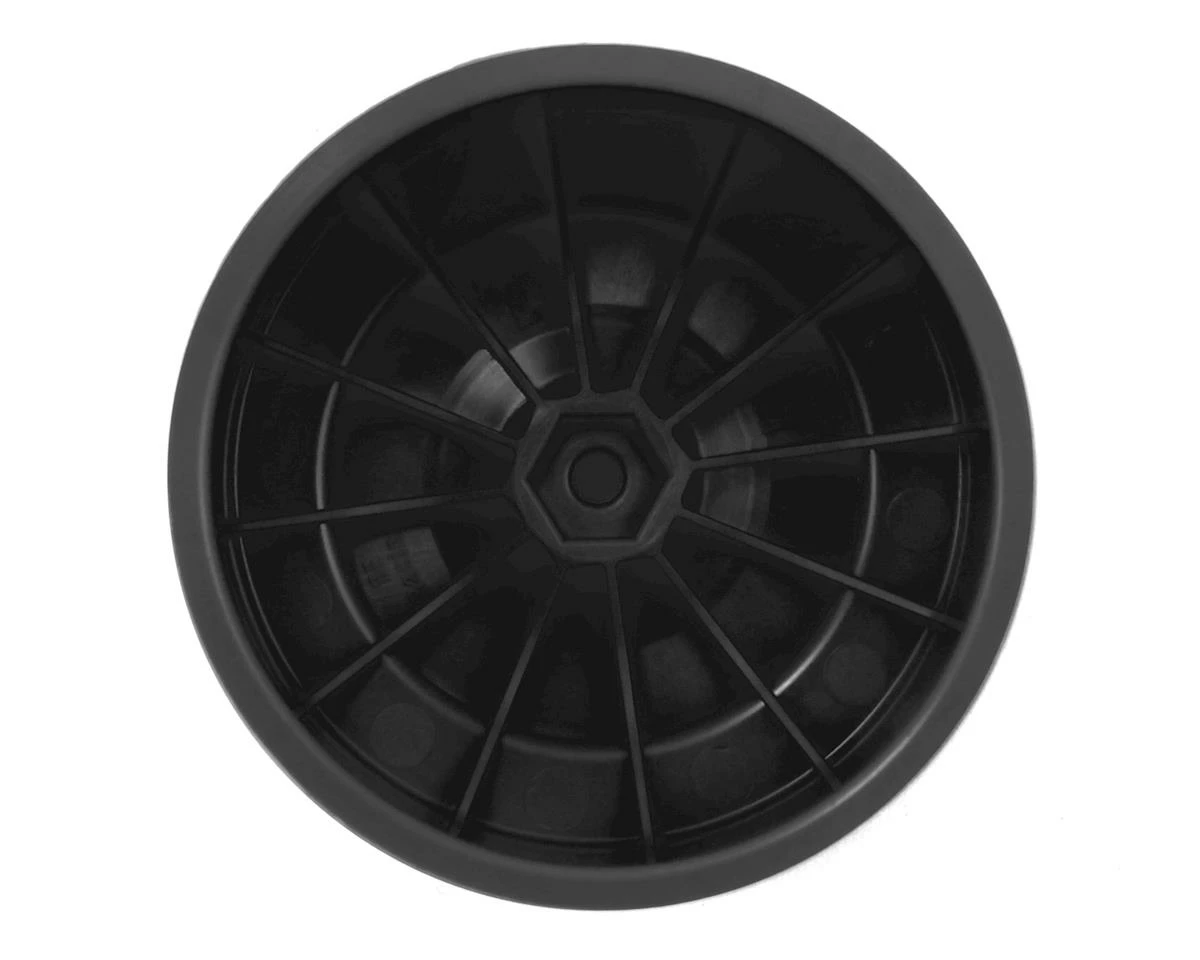 DE Racing Speedline PLUS Short Course Wheels (Black) (4) W/12mm Hex (22SCT/TEN-SCTE/SCT410) 4 DE Racing Speedline PLUS Short Course Wheels (Black) (4) W/12mm Hex (22SCT/TEN-SCTE/SCT410) - Image 2