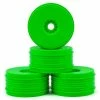 DE Racing "SpeedLine PLUS" 1/8 Buggy Wheel (4) (Green)