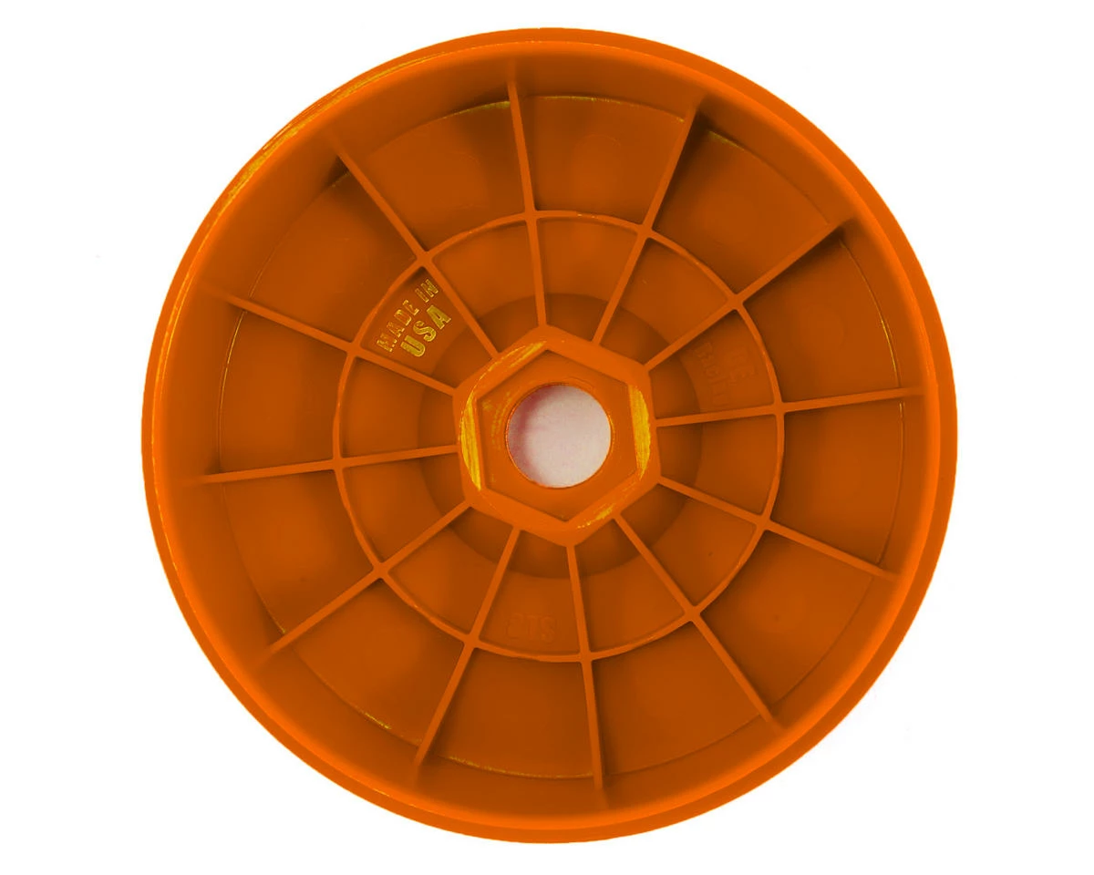 DE Racing "SpeedLine PLUS" 1/8 Buggy Wheel (4) (Orange) - Image 2