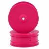 DE Racing 9.5mm Hex "Speedline" 2.2 4WD Front Buggy Wheels(2) (B44.2) (Pink)