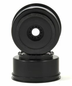 DE Racing 17mm Hex "Borrego" Short Course Wheels (Black) (2) (SC8/Senton)