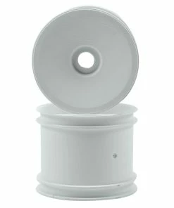 DE Racing Speedline 2.2 1/10 Stadium Truck Wheel (2) (RT6/RT5) (White) W/12mm Hex