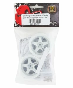 DS Racing Rift Element 5 Spoke Drift Wheels (Triple White) (2) (Adjustable Offset) W/12mm Hex 9 DS Racing Rift Element 5 Spoke Drift Wheels (Triple White) (2) (Adjustable Offset) W/12mm Hex -FireBrand RC Sales dsc de 001 3
