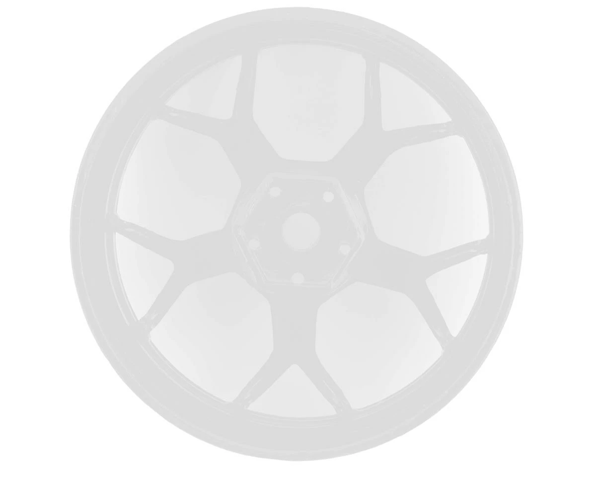 DS Racing Feathery Split Spoke Drift Rim (Matte White) (2) (6mm Offset) W/12mm Hex - Image 2