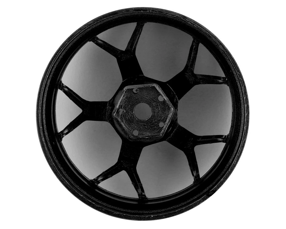 DS Racing Feathery Split Spoke Drift Rim (Gunmetal) (2) (6mm Offset) - Image 2
