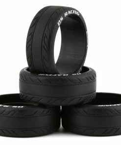 DS Racing Finix Friction HF Treaded Drift Tires (4) (HF-1)