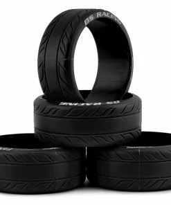 DS Racing Finix Treaded Drift Tires (4) (LF-1)