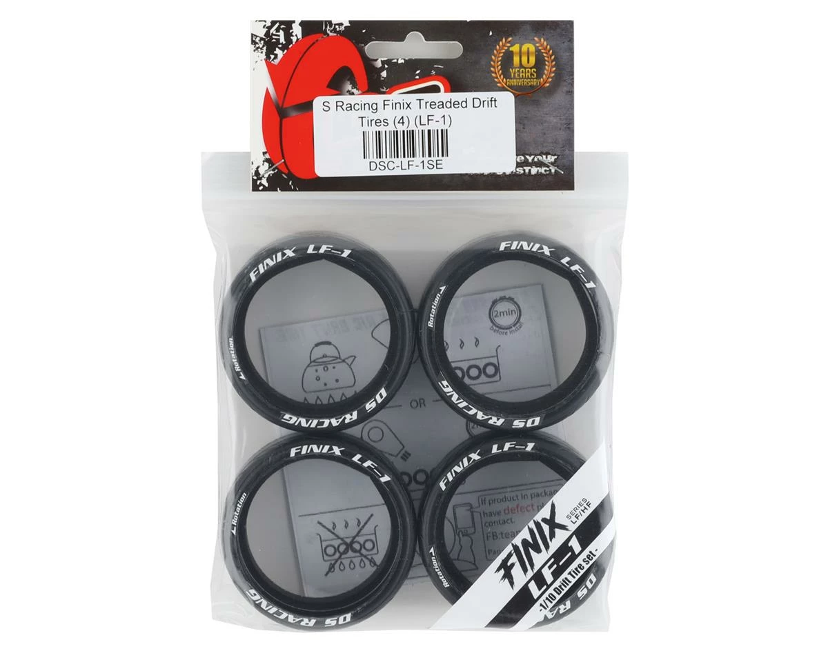 DS Racing Finix Treaded Drift Tires (4) (LF-1) - Image 4