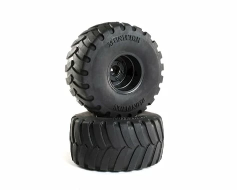 Duratrax Munition 1/10 2.2" Monster Truck Tires (2) W/12mm Hex