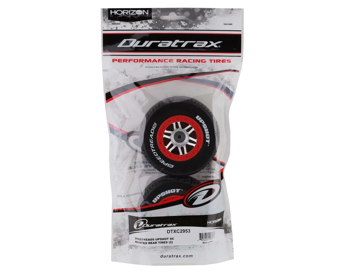 Duratrax SpeedTreads Upshot Pre-Mounted Short Course Tires (2) (Slash 4X4/Rustler 4X4) 5 Duratrax SpeedTreads Upshot Pre-Mounted Short Course Tires (2) (Slash 4X4/Rustler 4X4) - Image 3