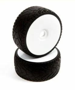 Duratrax SpeedTreads RoadRunner 1/8 On-Road Buggy Tires (White) (2)
