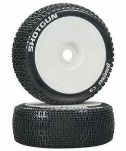 Duratrax Pre- Mounted Shotgun 1/8 Buggy Tire (2) (C3 - Super Soft)