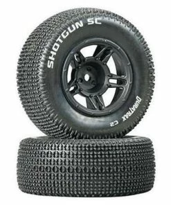 Duratrax 1/10 Shotgun SC Tire C2 Mounted Front Tires: Slash (2
