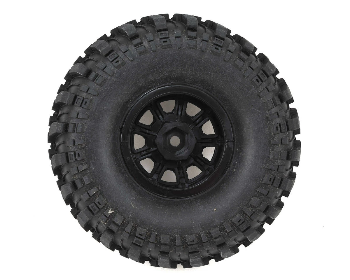 Duratrax Deep Woods CR 1.9" Pre-Mounted Crawler Tires (2) (Black) (C3 - Super Soft) - Image 2