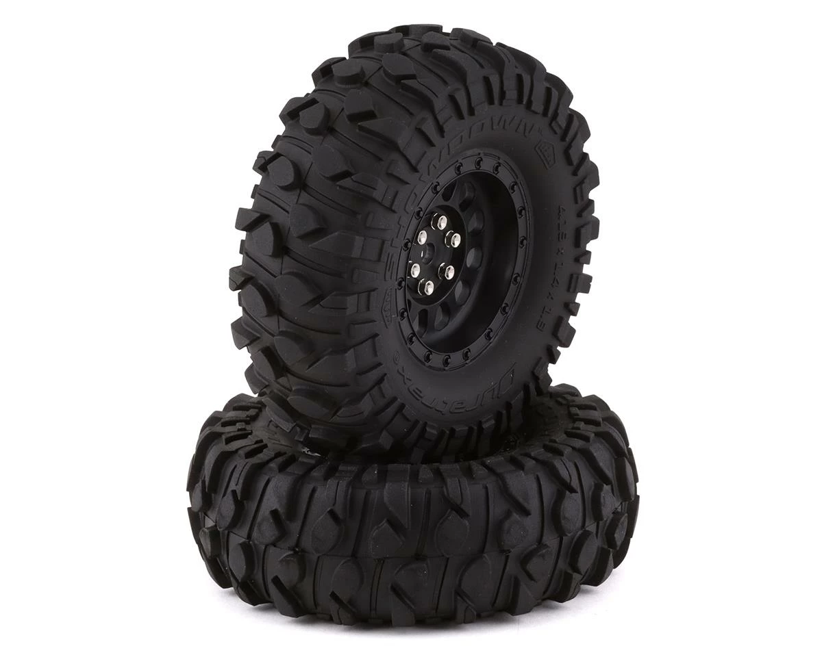 Duratrax Class 1 Showdown CR 1.9" Pre-Mounted Tires (Black) (2) (C3) W/12mm Hex