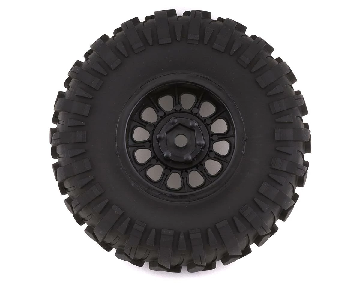 Duratrax Class 1 Showdown CR 1.9" Pre-Mounted Tires (Black) (2) (C3) W/12mm Hex - Image 2