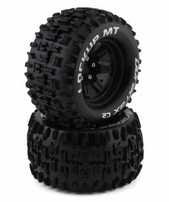 Duratrax Lockup MT 2.8" Pre-Mounted Truck Tires W/14mm Hex (Black) (2)