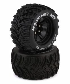 Duratrax Hatchet MT 2.8" Pre-Mounted Truck Tires W/14mm Hex (Black) (2)